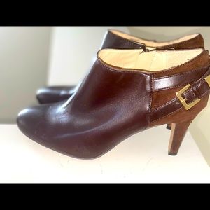 Dark Brown Unisa unmargera Bootie